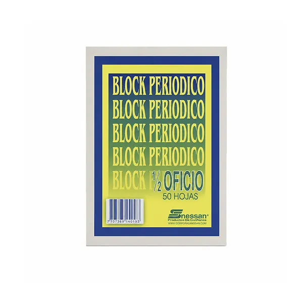 Block Periódico Nessan 1/2 Oficio