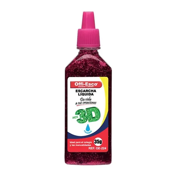 Escarcha Líquida Offi Esco 35gr Fucsia