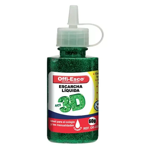 Escarcha Líquida Offi Esco 60gr Verde