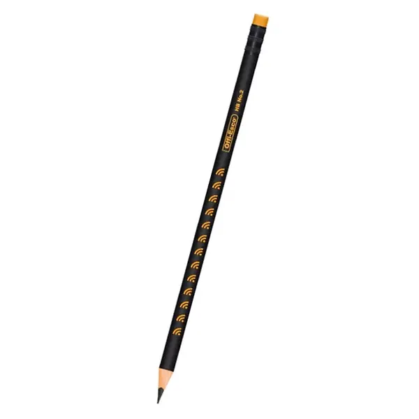 Lápiz Grafito Offi Esco No.2 Oe-150 Naranja