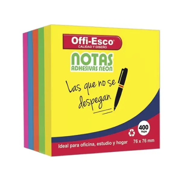 Notas Adhesivas Offi Esco Oe-366 Mediano
