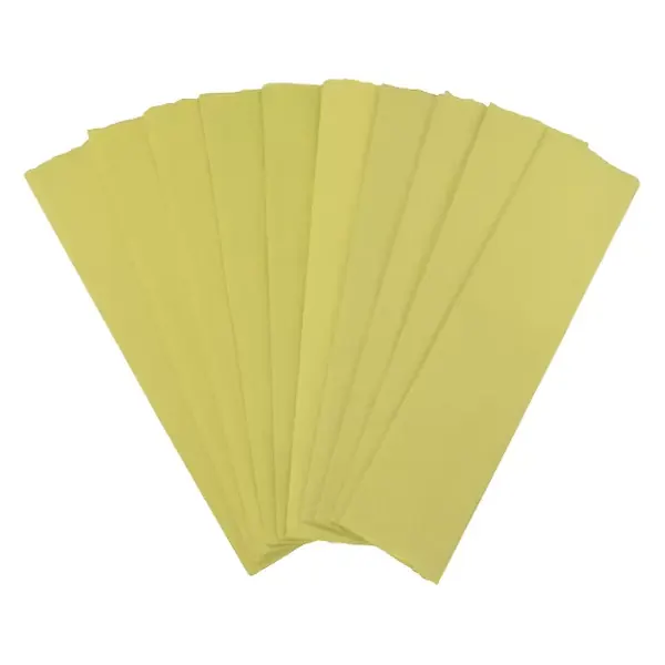 Papel Crepe Pliego Amarillo Durazno X 10