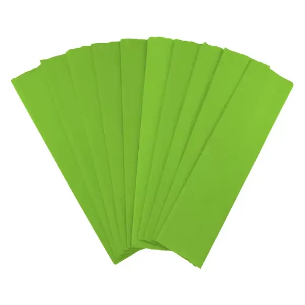 Papel Crepe Pliego Verde Manzana X 10