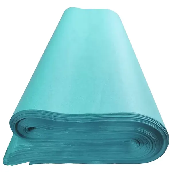 Papel Seda Pliego Turquesa X 25