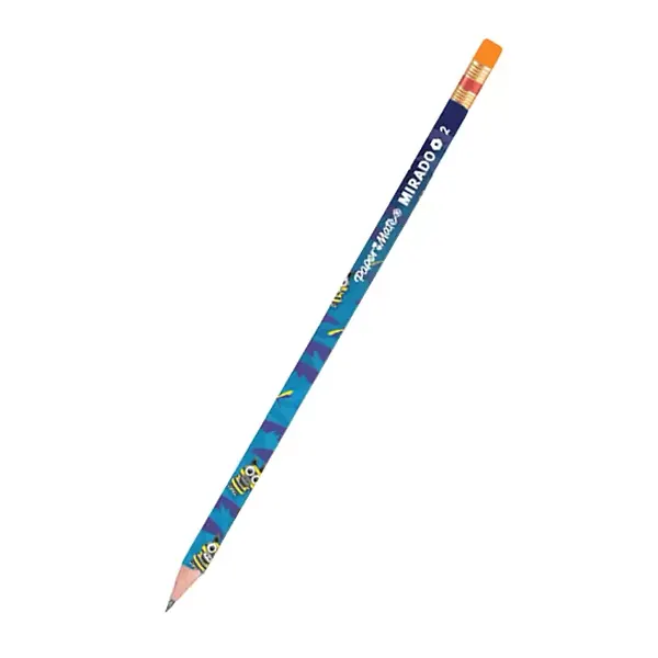 Lápiz Mirado Hexagonal Hb2 Diseños Niño Azul