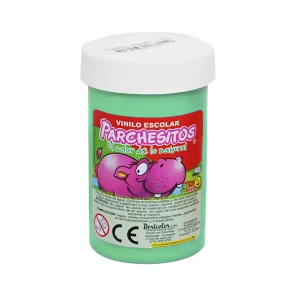 Vinilo Parchesito 125gr Verde Claro