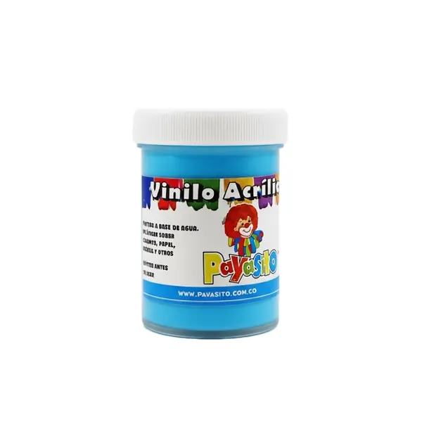 Vinilo Acrílico Payasito 80gr Azul Claro