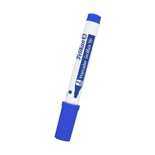 Marcador Pelikan Gráfico Azul