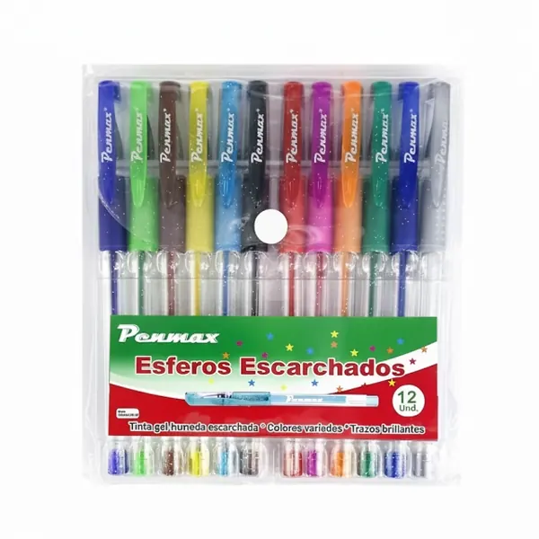 Bolígrafo Penmax Escarchado X 10