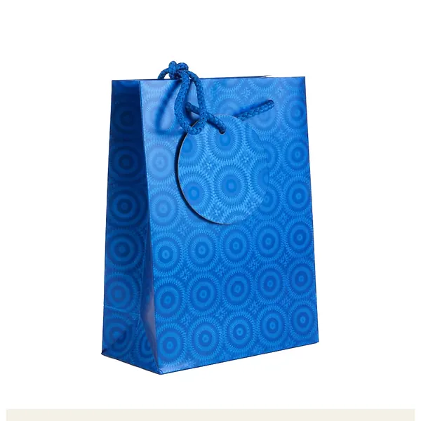 Bolsa De Regalo Holográfica Primavera S Azul