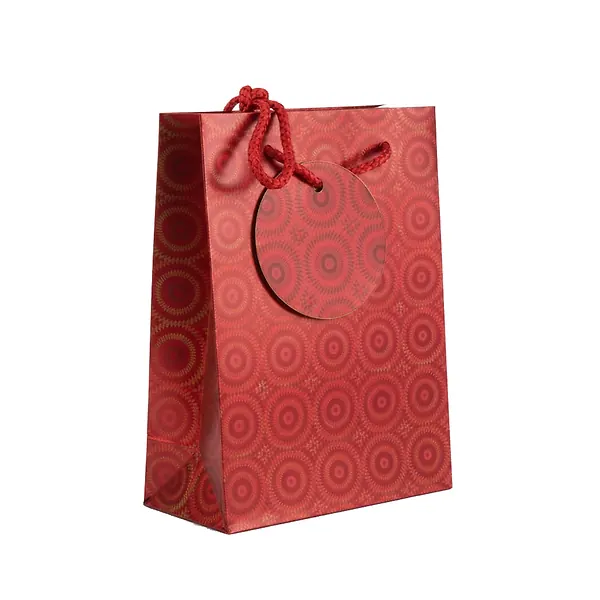 Bolsa De Regalo Holográfica Primavera S Rojo