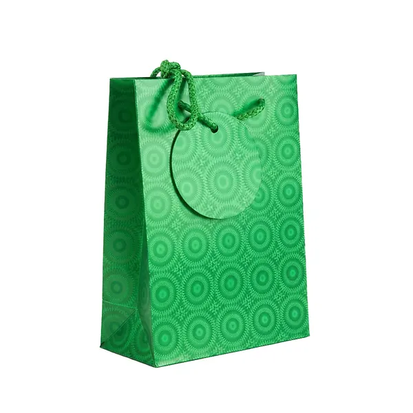 Bolsa De Regalo Holográfica Primavera S Verde