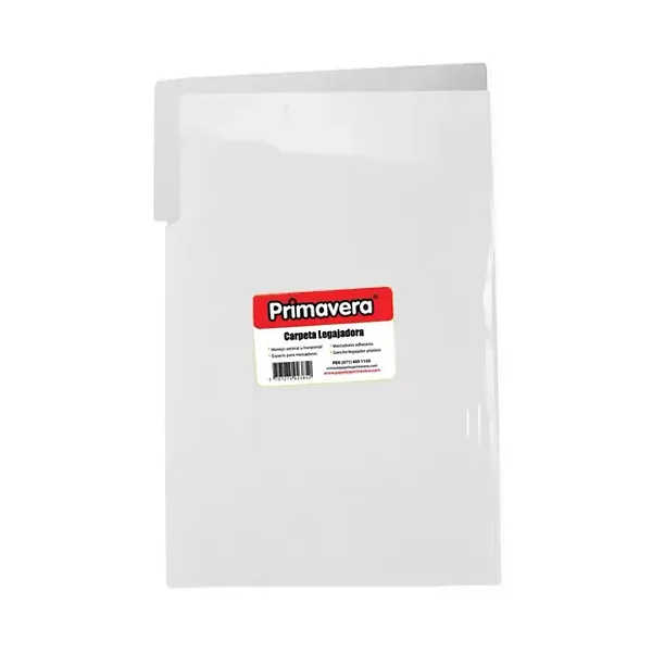 Carpeta Plastica Legajadora Primavera Oficio Transparente