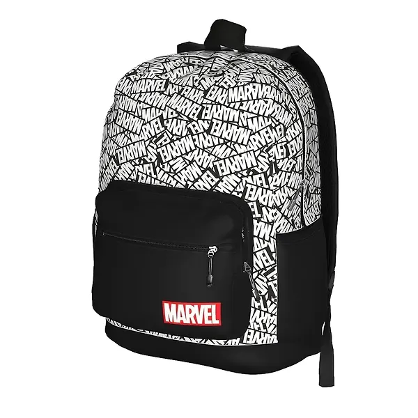 Morral Puff Primavera Marvel Logos Collage