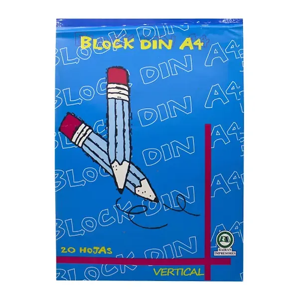 Block Rairan Din A4 Vertical