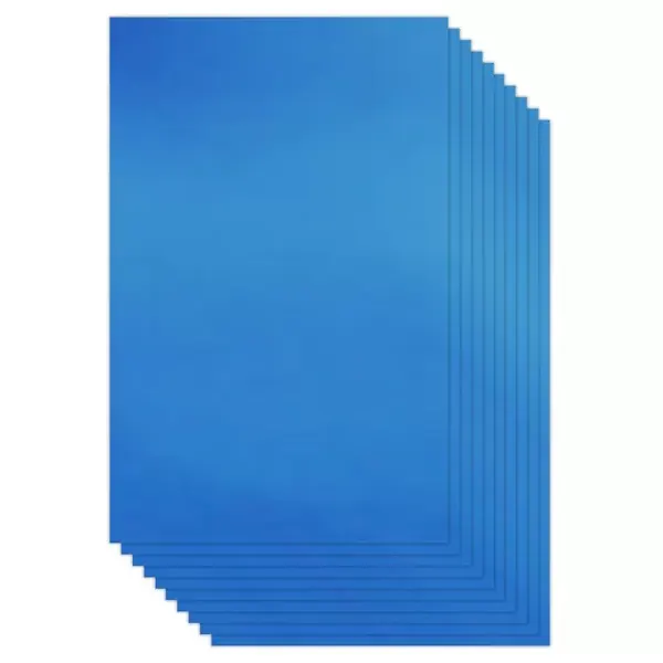 Cartulina Calipso 1/8 Azul X 10