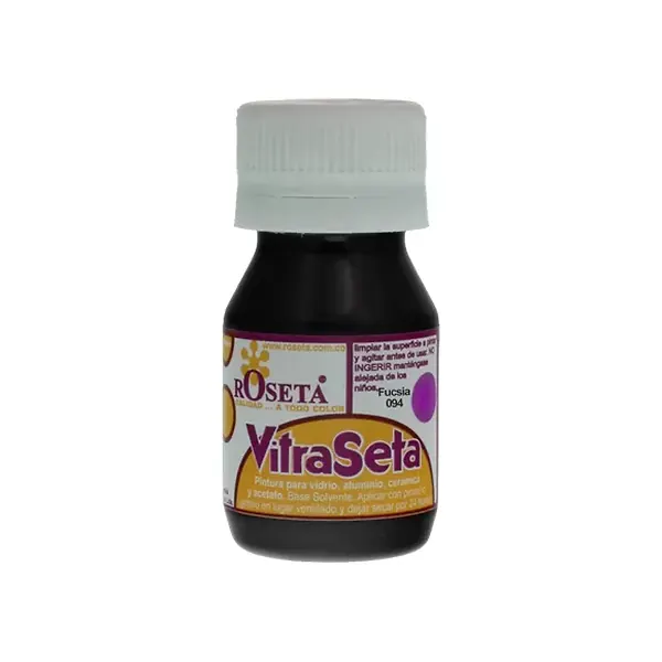Pintura Vitraseta Roseta Fucsia