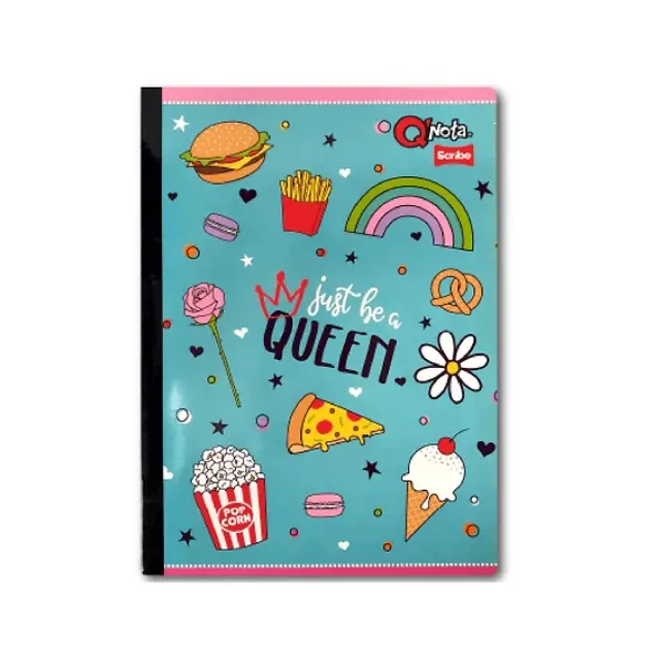Cuaderno Cosido Qnota Niña Cuadriculado 50h