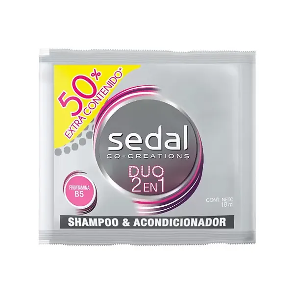Champú Sedal Sobre Dúo