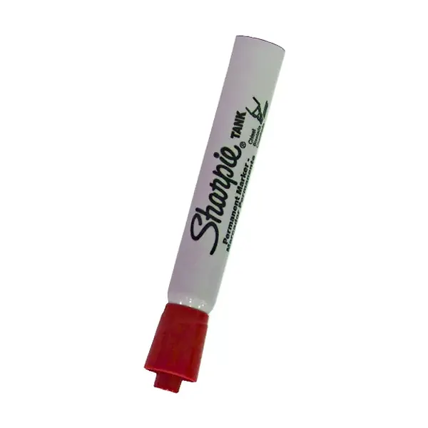 Marcador Sharpie Tank Rojo