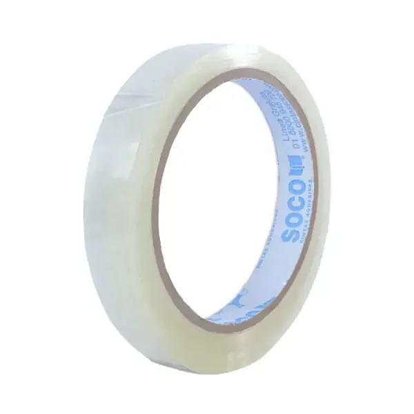 Cinta Adhesiva Transparente Soco 12mm 40mts