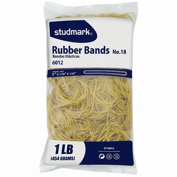 Bandas De Caucho En Bolsa Studmark Libra No.18 Clásico