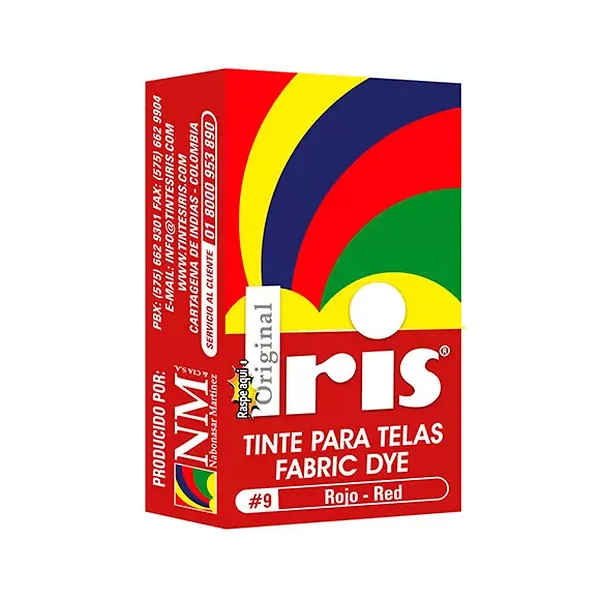 Tinte Iris 9gr Rojo
