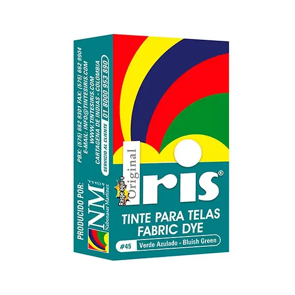 Tinte Iris 9gr Verde Azulado