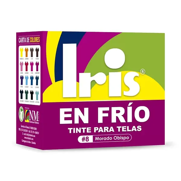 Tinte Iris En Frio 25gr Morado Obispo