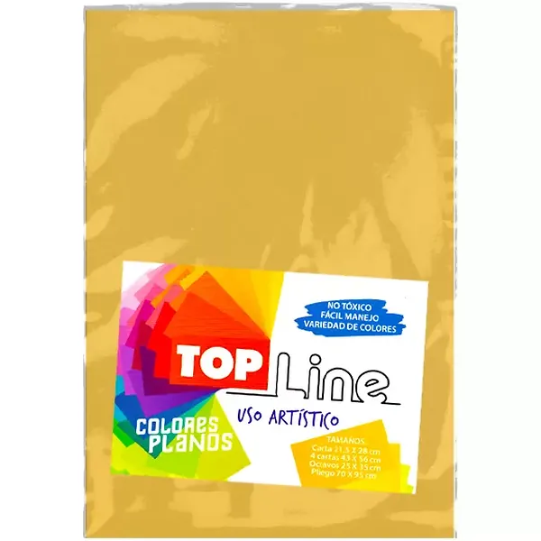 Fomi Top Line Liso 1/8 Amarillo X 10