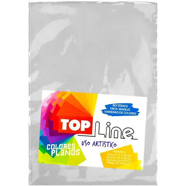 Fomi Top Line Liso 1/8 Blanco X 10