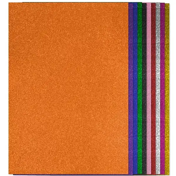 Fomi Top Line Escarchado 1/8 Multicolor X 10