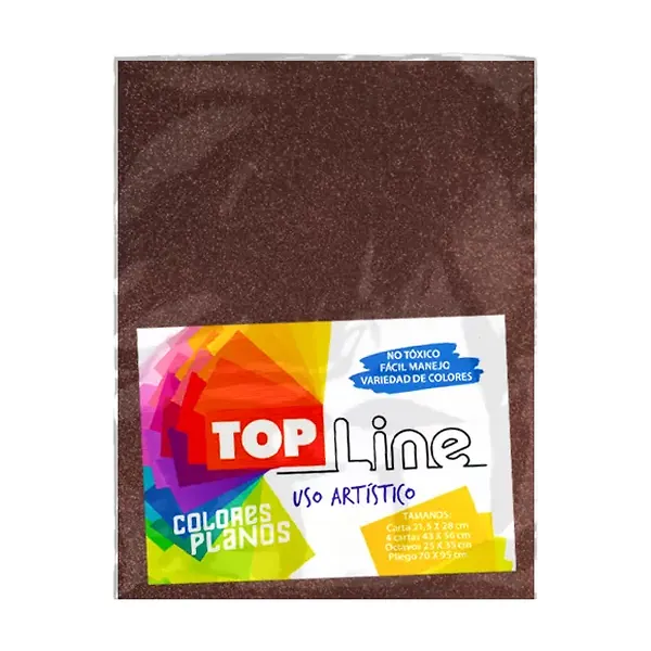 Fomi Top Line Escarchado Carta Café X 10