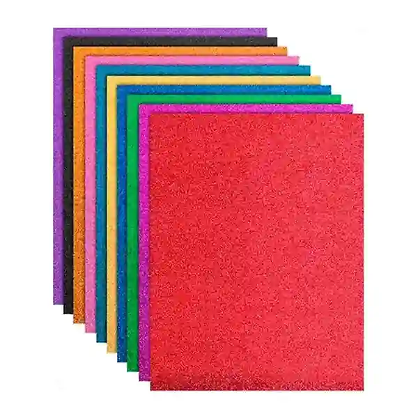 Fomi Top Line Escarchado Carta Multicolor X 10