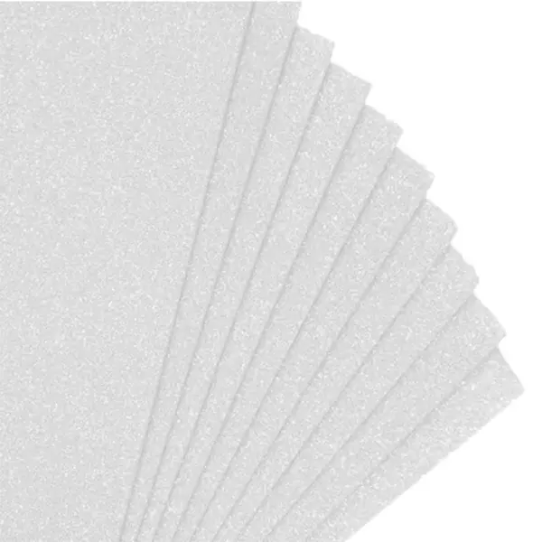 Fomi Top Line Escarchado Pliego Blanco X 10