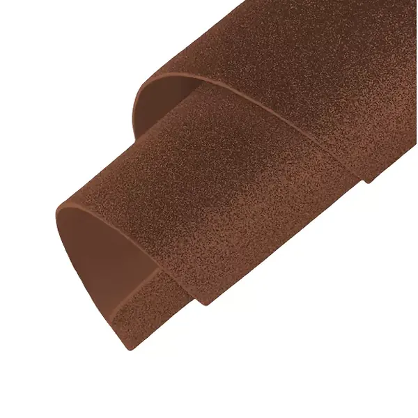 Fomi Top Line Escarchado Pliego Café