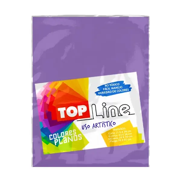 Fomi Top Line Liso Carta Lila X 10
