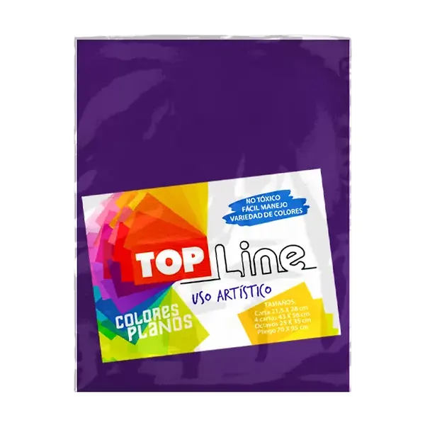 Fomi Top Line Liso Carta Morado X 10