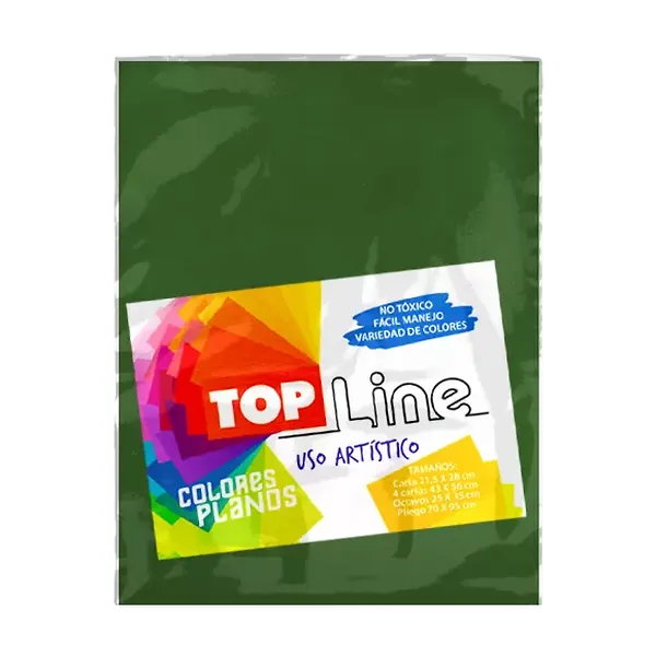 Fomi Top Line Liso Carta Verde X 10