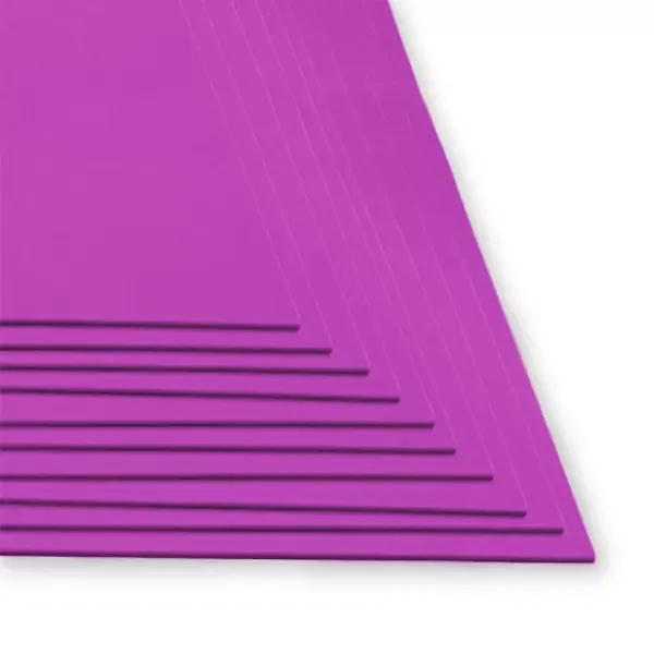Fomi Top Line Liso Pliego Fucsia X 10