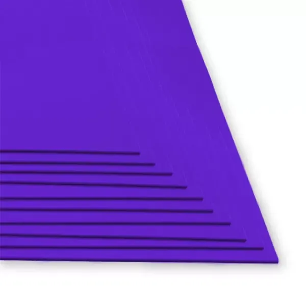 Fomi Top Line Liso Pliego Morado X 10