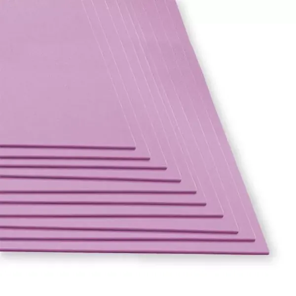 Fomi Top Line Liso Pliego Rosado X 10