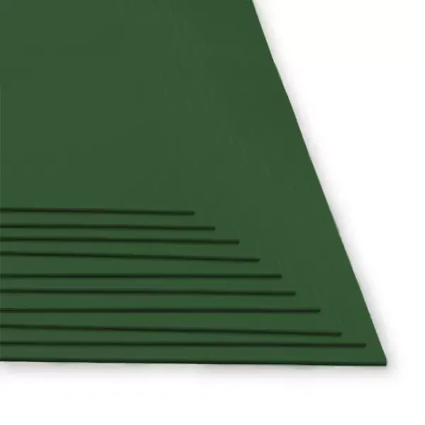Fomi Top Line Liso Pliego Verde X 10