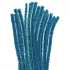 Chelines metalizados azul claro x 100