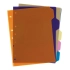 Separador folder neón plástico 105